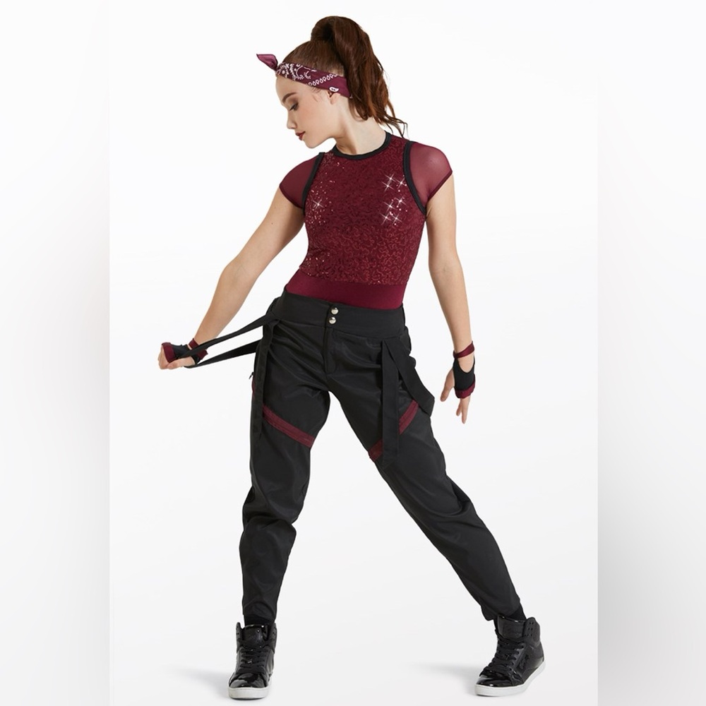 Weissman Dance Costume Hip Hop Get Up 12400 Child Medium MC